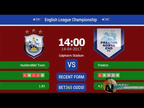 huddersfield vs preston prediction